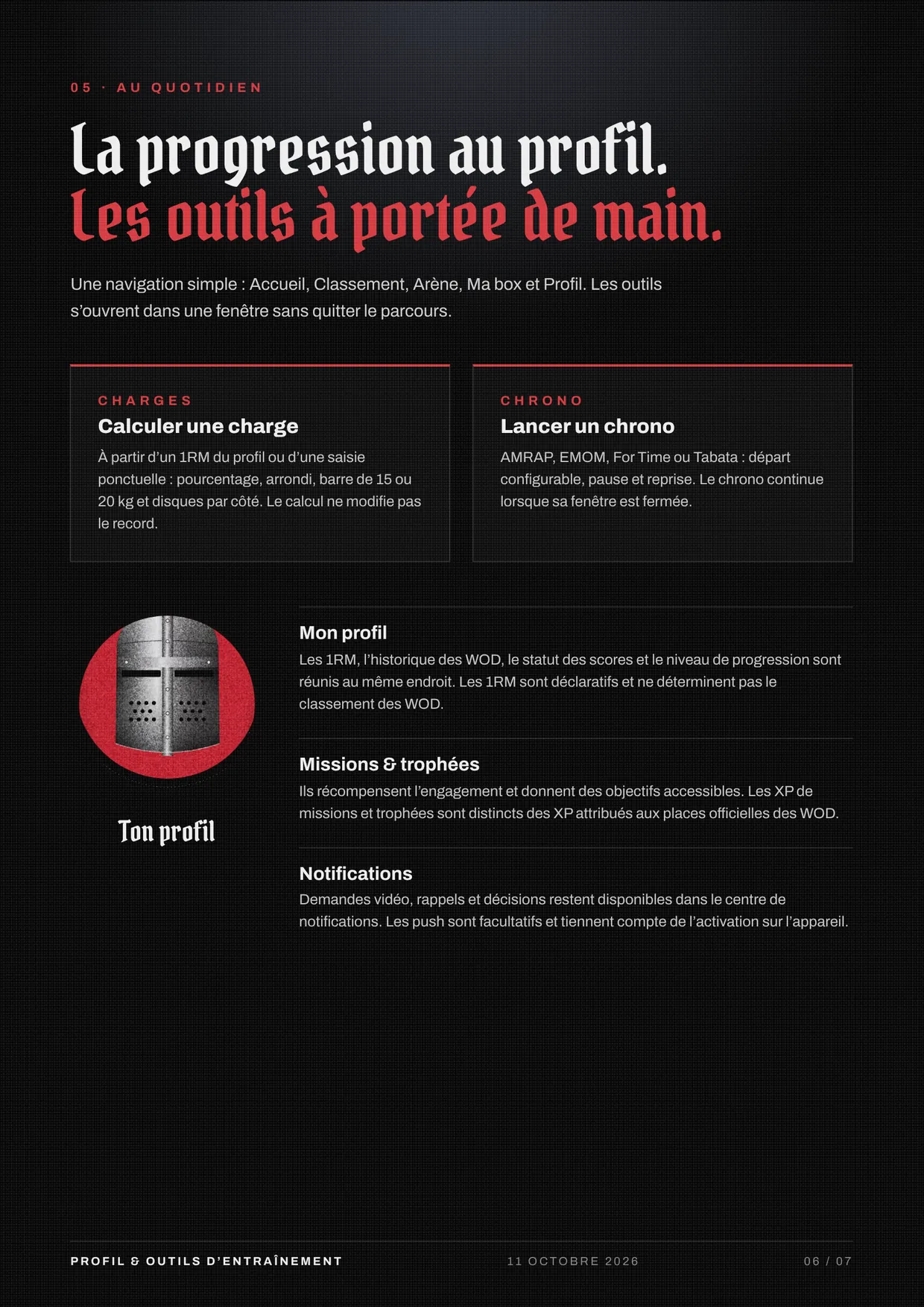 Brochure Le WOD Français, page 6 sur 7